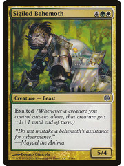 Magic: The Gathering Sigiled Behemoth (079) Lightly Played