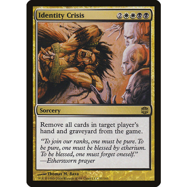 Magic: The Gathering Identity Crisis (081) Damaged