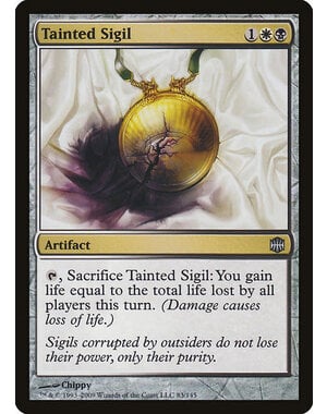 Magic: The Gathering Tainted Sigil (083) Moderately Played