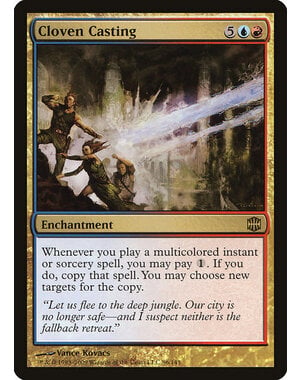 Magic: The Gathering Cloven Casting (086) Moderately Played