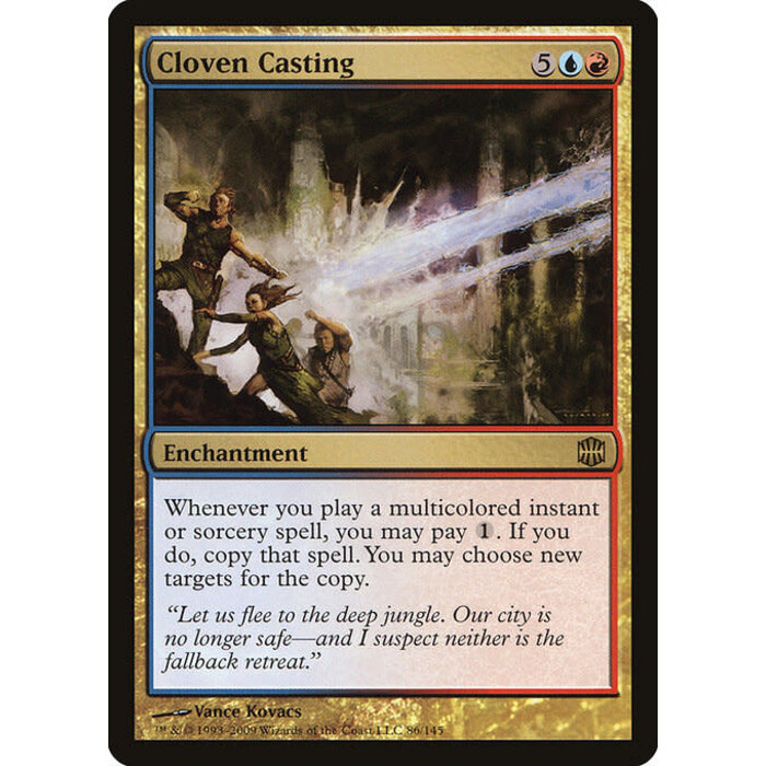 Magic: The Gathering Cloven Casting (086) Moderately Played