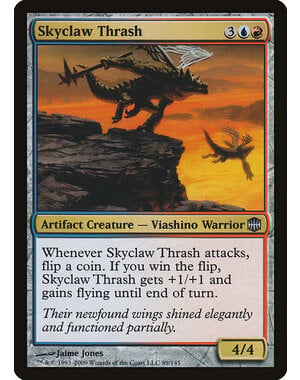 Magic: The Gathering Skyclaw Thrash (089) Moderately Played Foil