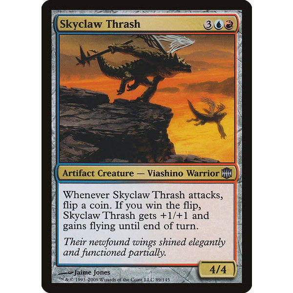 Magic: The Gathering Skyclaw Thrash (089) Moderately Played Foil