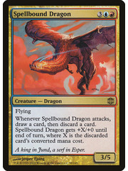 Magic: The Gathering Spellbound Dragon (090) Moderately Played