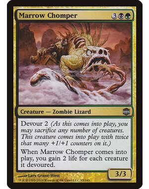 Magic: The Gathering Marrow Chomper (093) Moderately Played