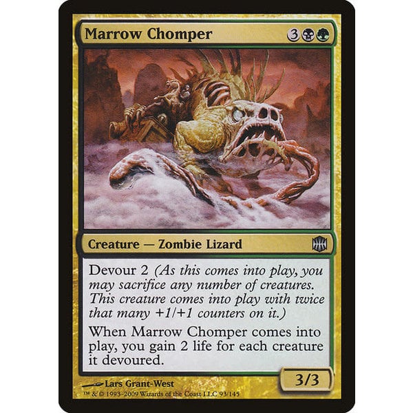 Magic: The Gathering Marrow Chomper (093) Moderately Played