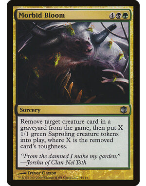 Magic: The Gathering Morbid Bloom (094) Moderately Played Foil