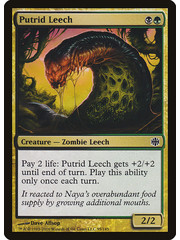 Magic: The Gathering Putrid Leech (095) Lightly Played