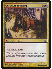 Magic: The Gathering Cerodon Yearling (096) Moderately Played