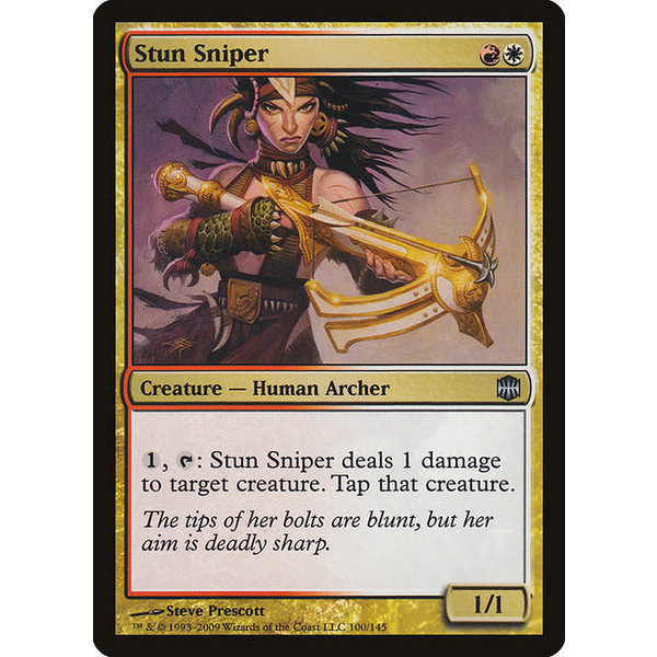 Magic: The Gathering Stun Sniper (100) Heavily Played