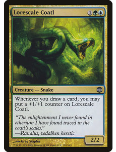 Magic: The Gathering Lorescale Coatl (101) Moderately Played
