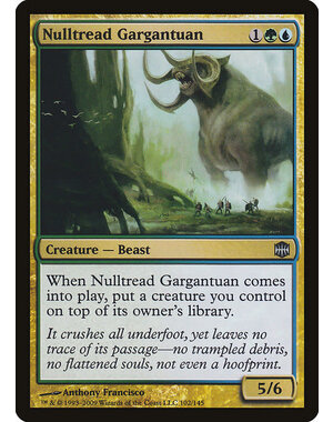 Magic: The Gathering Nulltread Gargantuan (102) Moderately Played