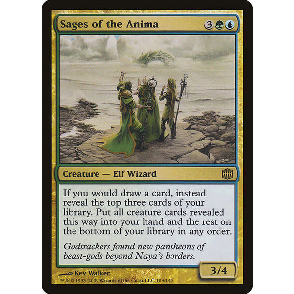 Magic: The Gathering Sages of the Anima (103) Moderately Played