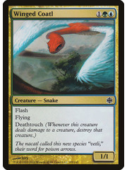 Magic: The Gathering Winged Coatl (105) Damaged
