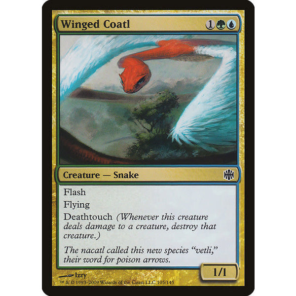 Magic: The Gathering Winged Coatl (105) Damaged