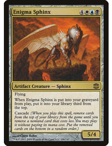 Magic: The Gathering Enigma Sphinx (106) Damaged Foil