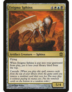 Magic: The Gathering Enigma Sphinx (106) Damaged Foil