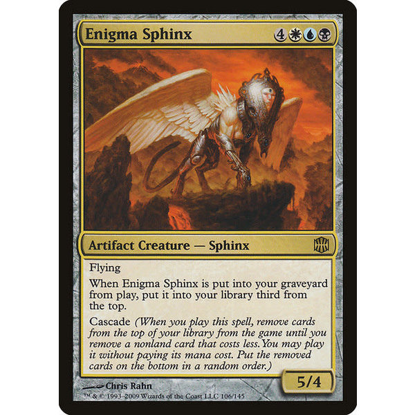 Magic: The Gathering Enigma Sphinx (106) Damaged Foil