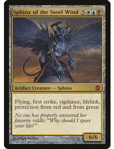 Magic: The Gathering Sphinx of the Steel Wind (110) Moderately Played