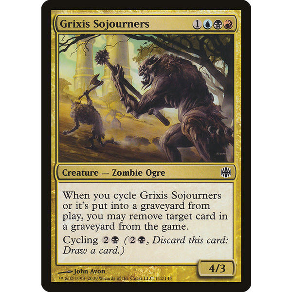 Magic: The Gathering Grixis Sojourners (112) Lightly Played Foil