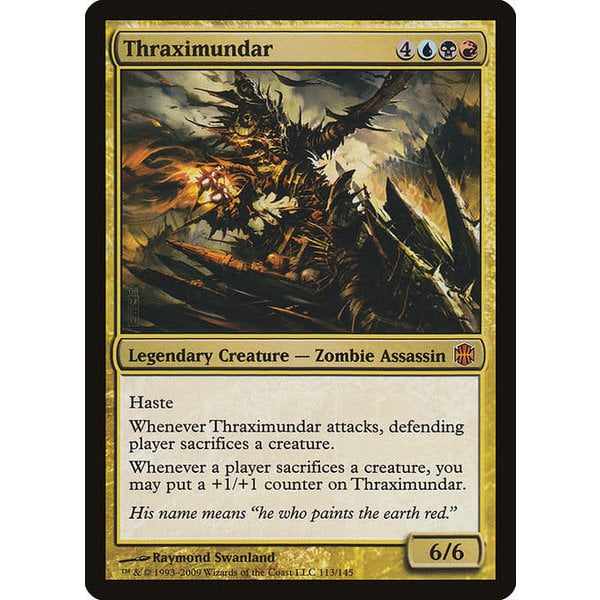 Magic: The Gathering Thraximundar (113) Moderately Played