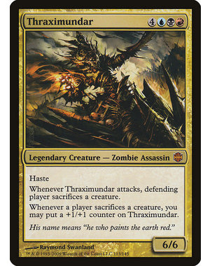 Magic: The Gathering Thraximundar (113) Damaged Foil