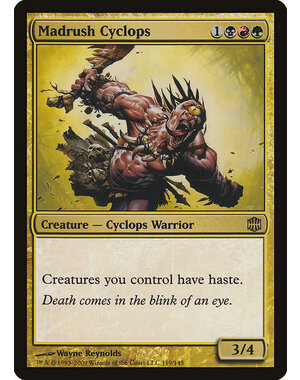 Magic: The Gathering Madrush Cyclops (119) Moderately Played