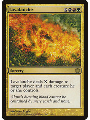 Magic: The Gathering Lavalanche (118) Moderately Played