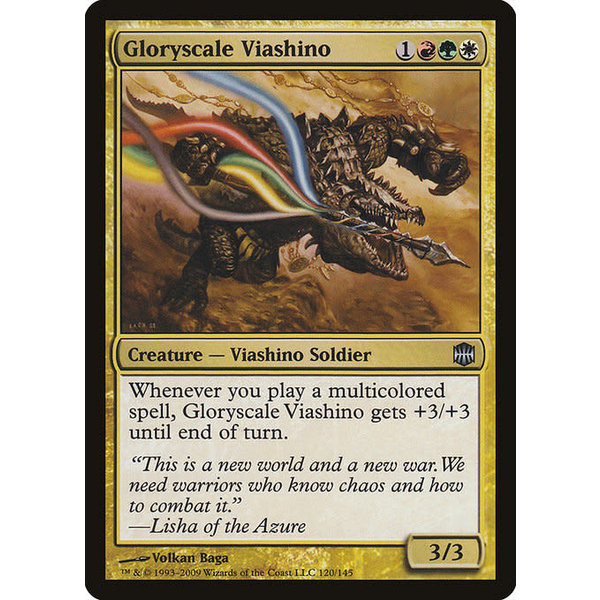 Magic: The Gathering Gloryscale Viashino (120) Moderately Played