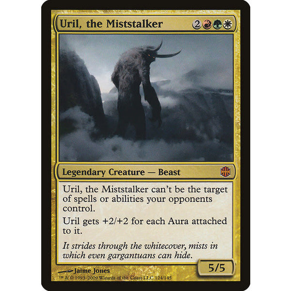 Magic: The Gathering Uril, the Miststalker (124) Lightly Played