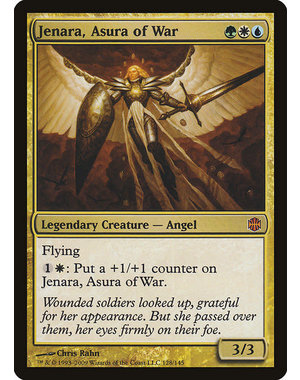 Magic: The Gathering Jenara, Asura of War (128) Moderately Played