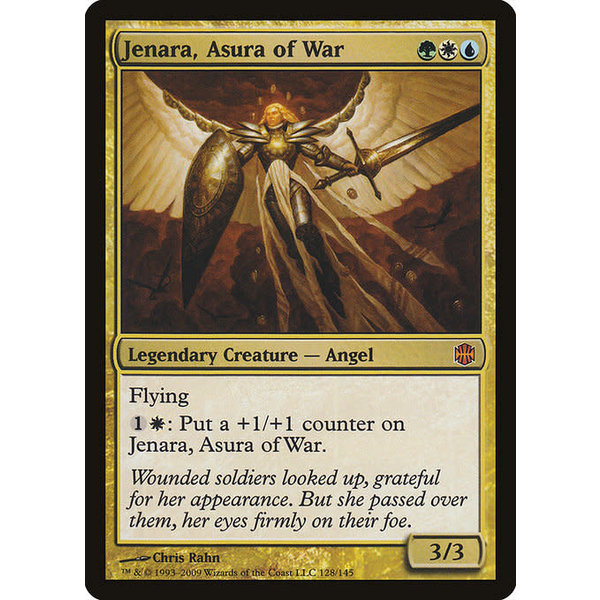 Magic: The Gathering Jenara, Asura of War (128) Moderately Played