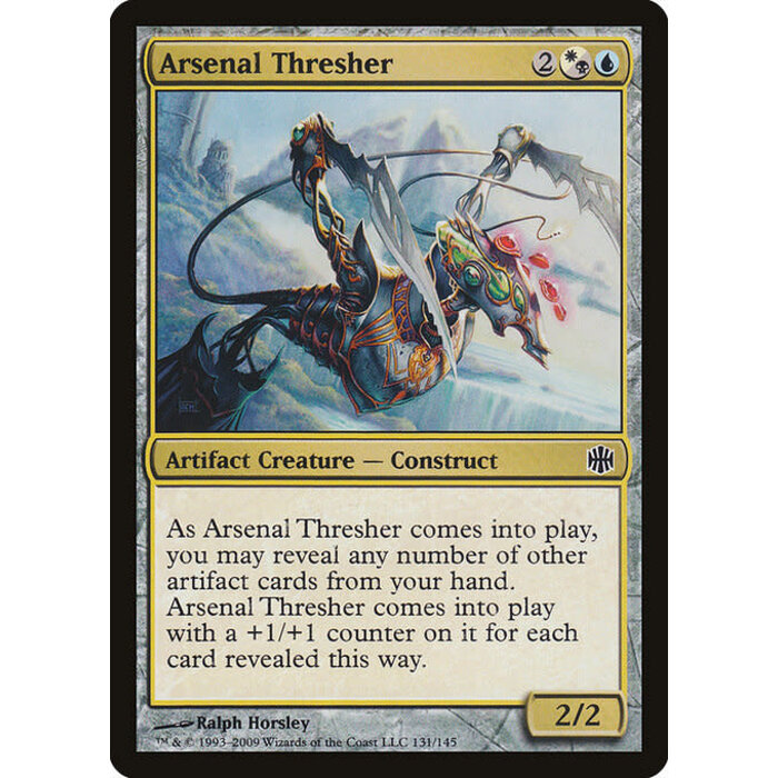 Magic: The Gathering Arsenal Thresher (131) Moderately Played Foil
