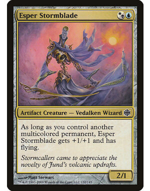 Magic: The Gathering Esper Stormblade (132) Moderately Played Foil