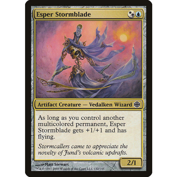 Magic: The Gathering Esper Stormblade (132) Moderately Played Foil