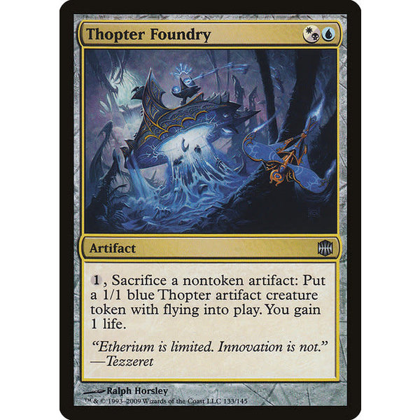 Magic: The Gathering Thopter Foundry (133) Damaged