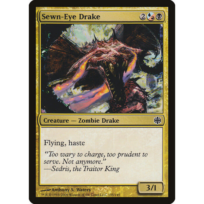 Magic: The Gathering Sewn-Eye Drake (135) Heavily Played