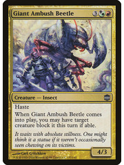 Magic: The Gathering Giant Ambush Beetle (137) Moderately Played