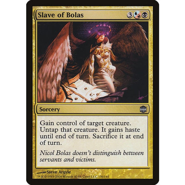 Magic: The Gathering Slave of Bolas (136) Heavily Played