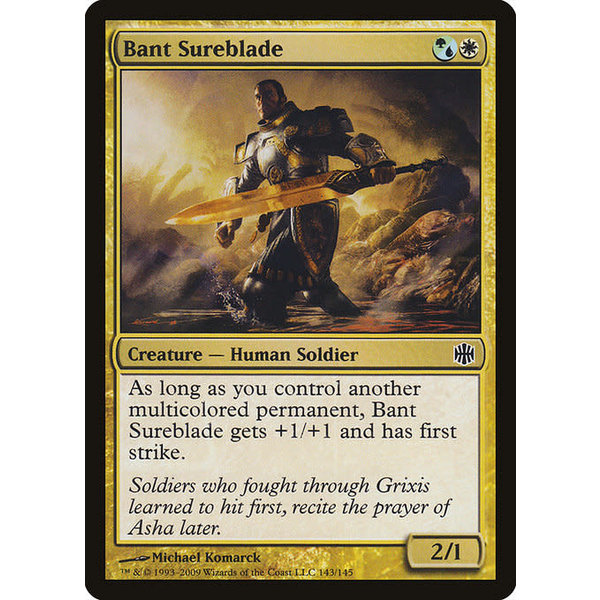 Magic: The Gathering Bant Sureblade (143) Moderately Played