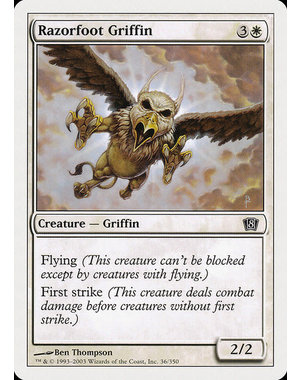 Magic: The Gathering Razorfoot Griffin (036) Lightly Played