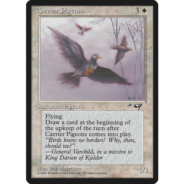 Magic: The Gathering Carrier Pigeons (1a) Damaged