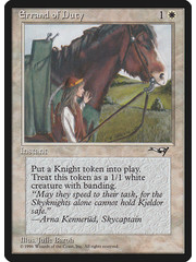Magic: The Gathering Errand of Duty (2b) Lightly Played