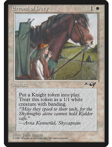 Magic: The Gathering Errand of Duty (2b) Lightly Played