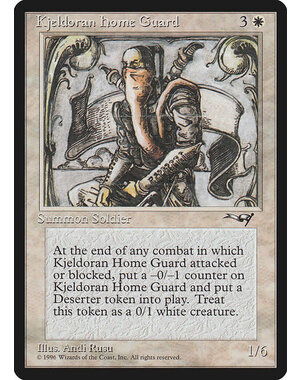 Magic: The Gathering Kjeldoran Home Guard (008) Lightly Played