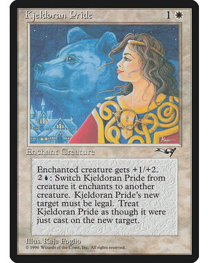 Magic: The Gathering Kjeldoran Pride (Bear) (9b) Damaged