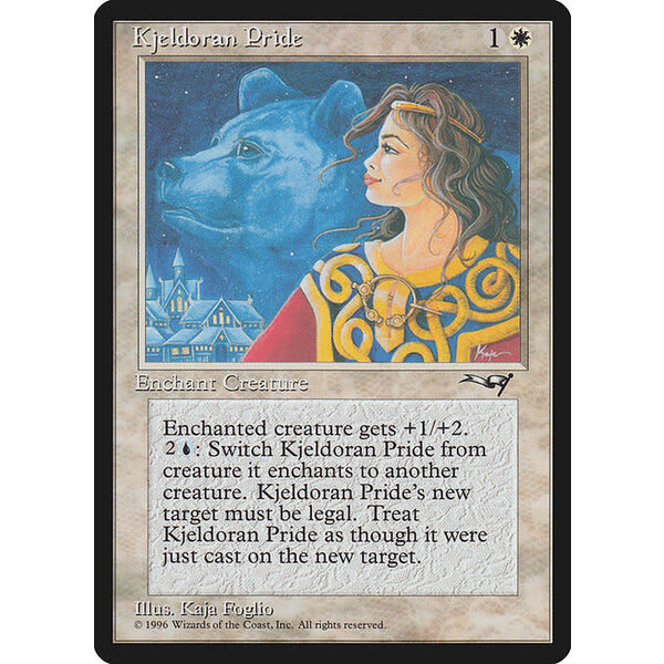 Magic: The Gathering Kjeldoran Pride (Bear) (9b) Lightly Played