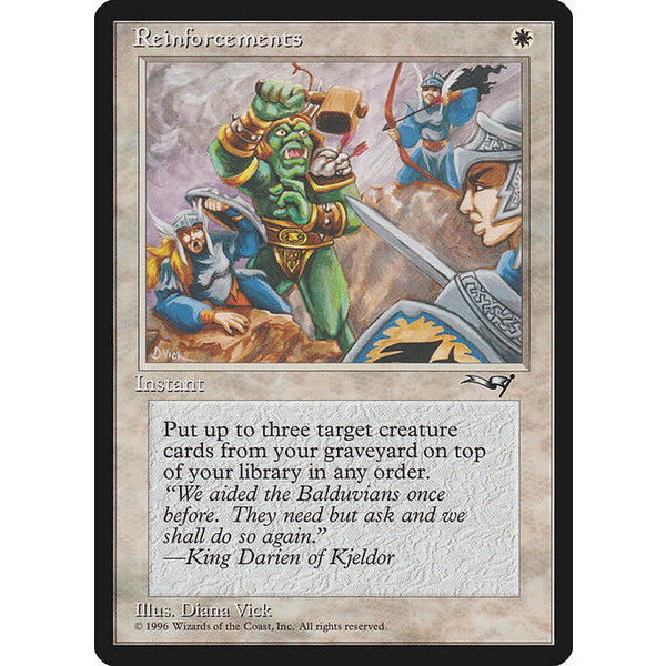 Magic: The Gathering Reinforcements (Orc) (12a) Moderately Played