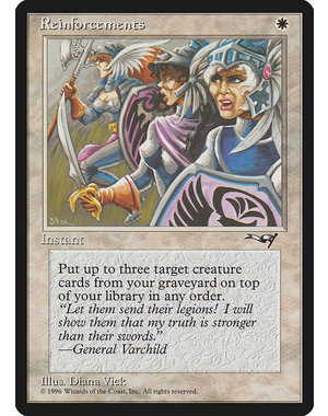 Magic: The Gathering Reinforcements (Line-up) (12b) Damaged