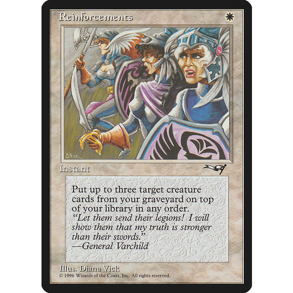 Magic: The Gathering Reinforcements (Line-up) (12b) Damaged